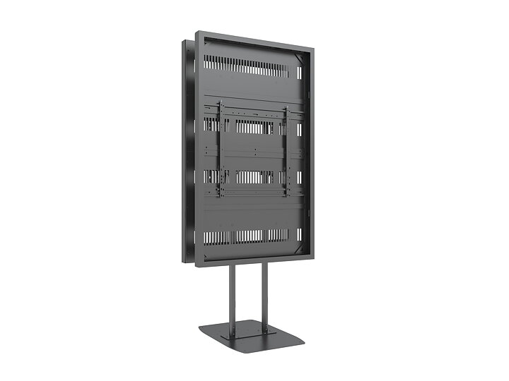 M Pro Series Enclosure 75" Dual Pole Floorbase B2B