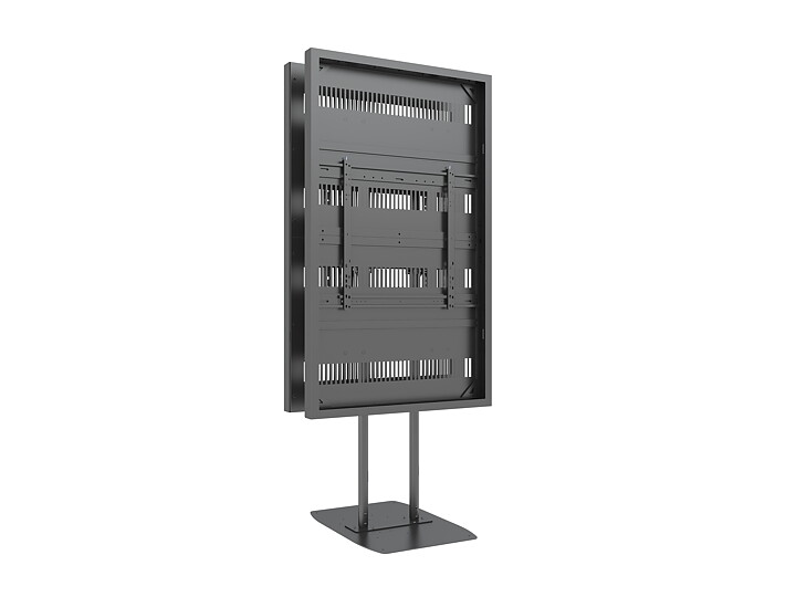 M Pro Series Enclosure 75" Dual Pole Floorbase B2B