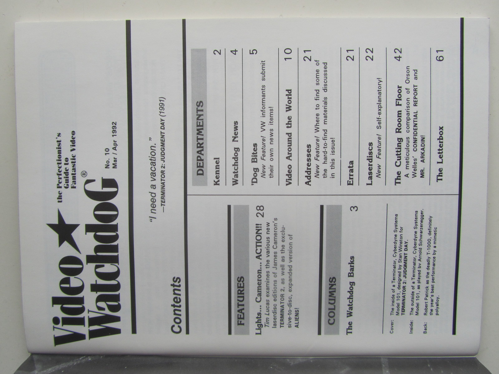 Video Watchdog 10 1992 - 3