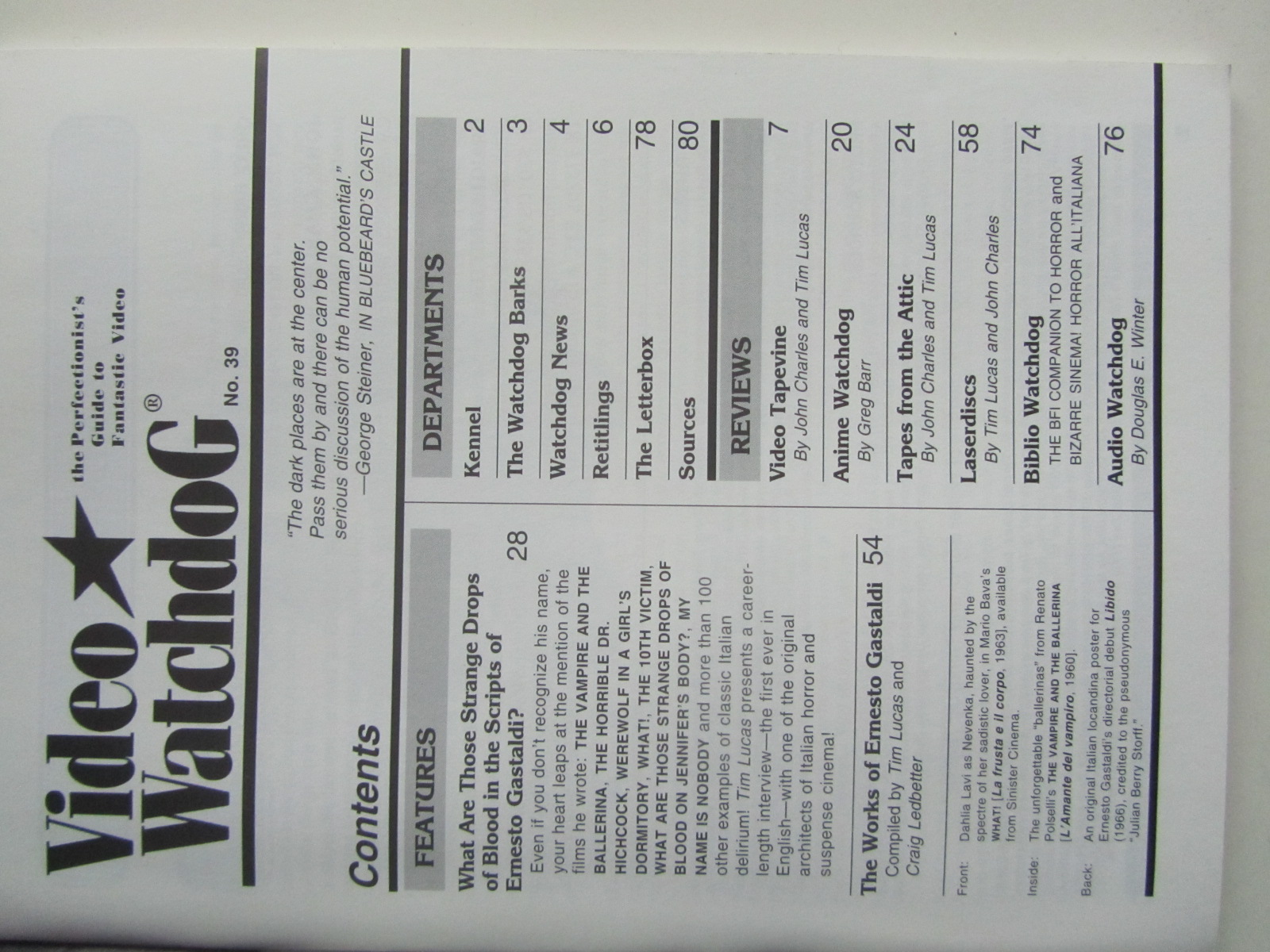 Video Watchdog 39 1997 - 2