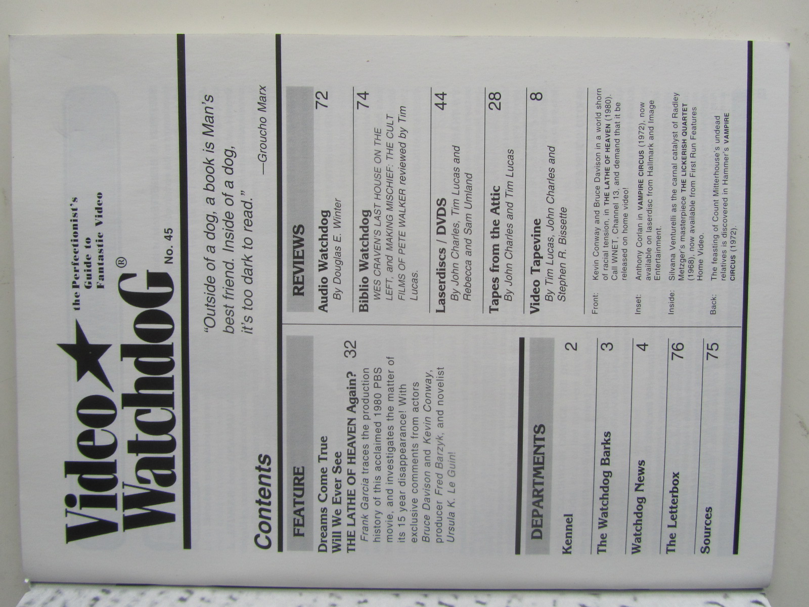 Video Watchdog 45 1998 - 2