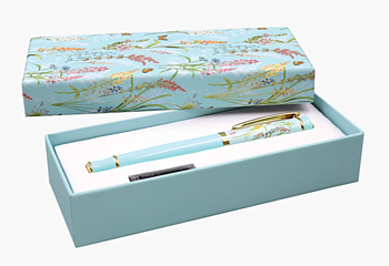 Blooms & Butterflies : Fountain pen - Elegant reservoarpenna i presentförpackning