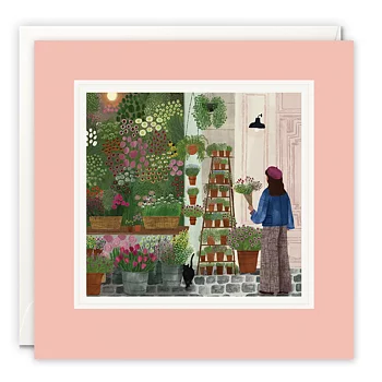 Paintworks : Florist - kort med kuvert