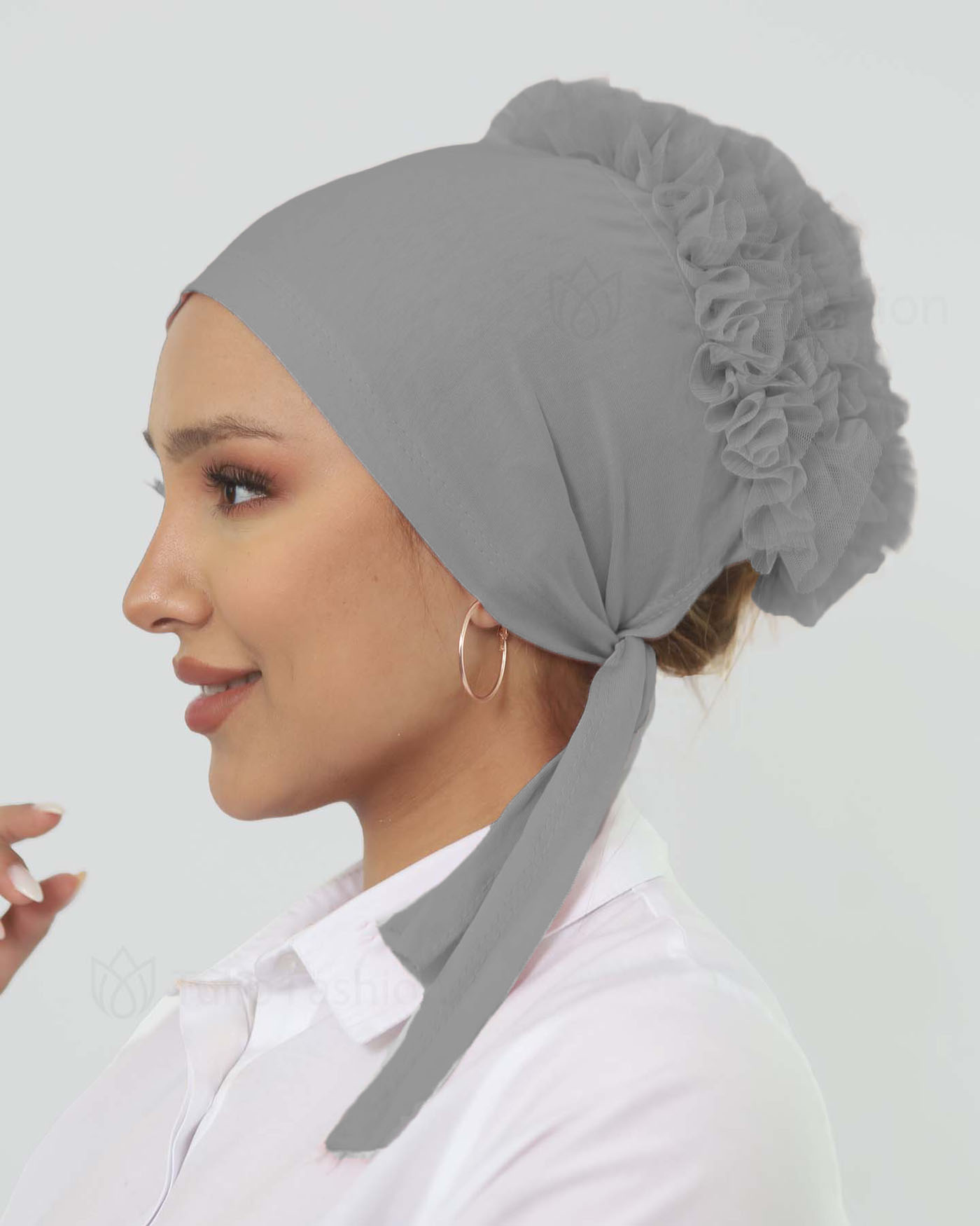 Cap Puff - Jersey - Medium Gray