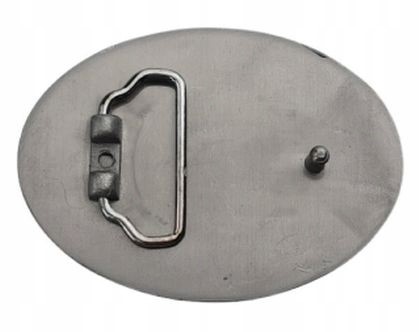 Boucle de ceinture western ovale en argent ancien, légende celtique, phénix, Hebilla. - 2