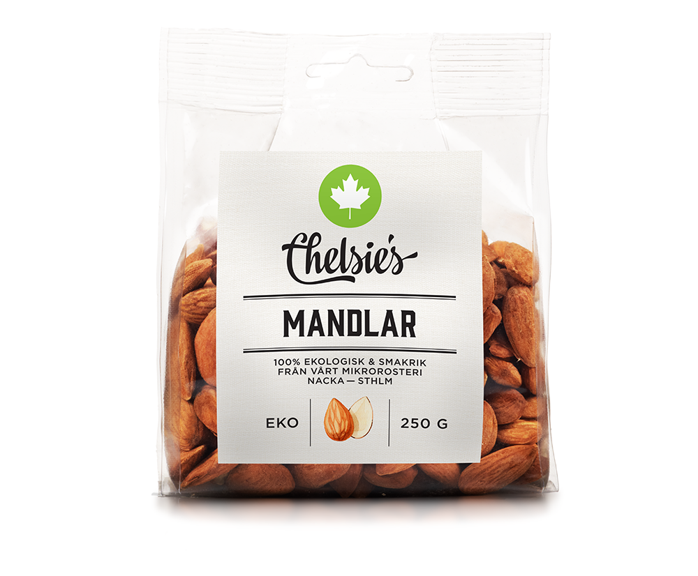 Mandlar 250g x8, EKO