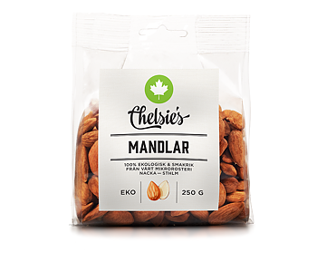 Mandlar 250g x8, EKO
