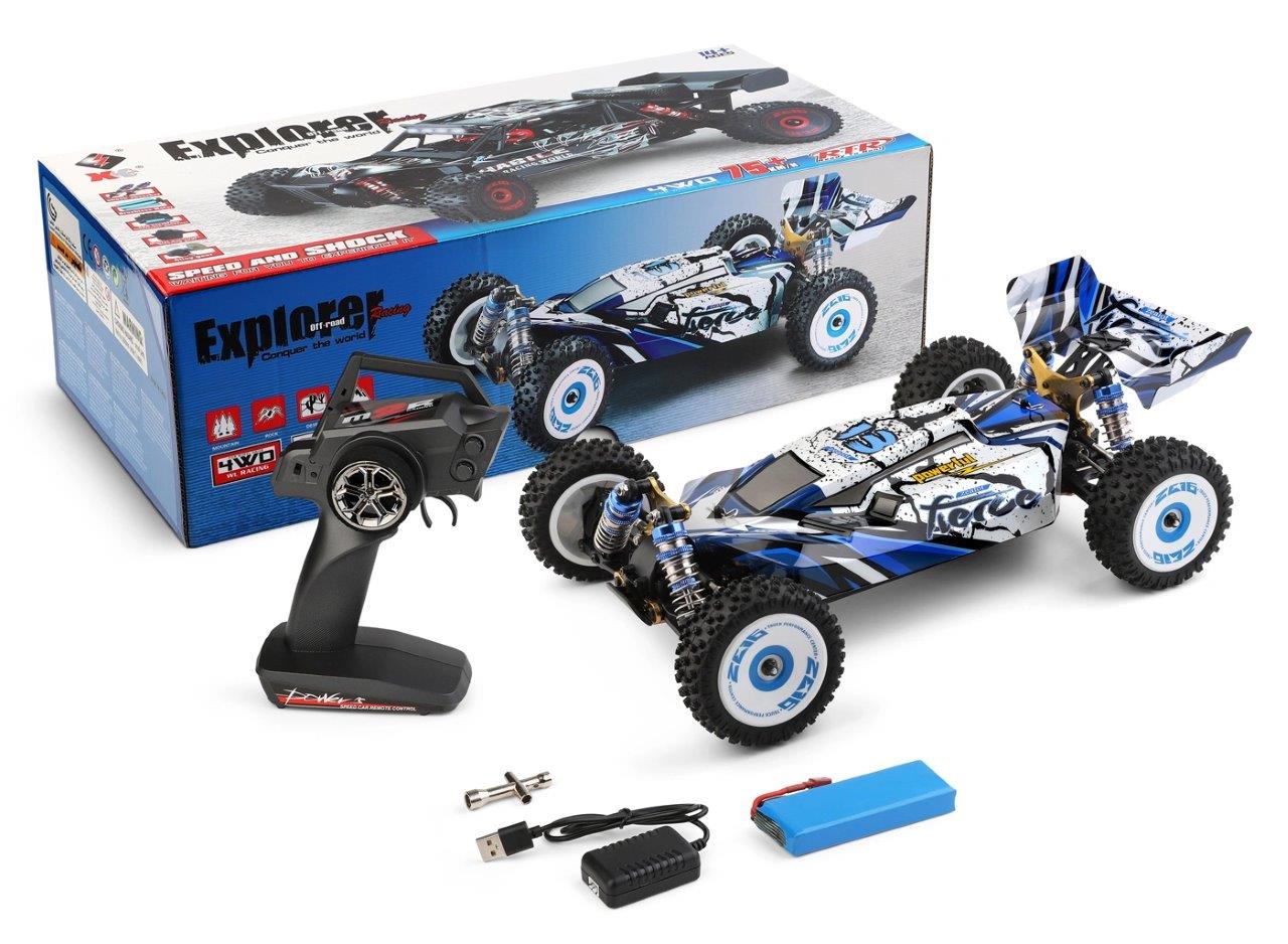 WL 124017 4WD Borstlös Buggy 1/12 RTR - 12
