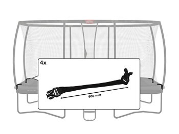 BERG Reservdel Ultim Safety Net DLX XL - Buckle (900mm) (4x)
