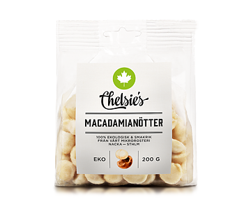 Macadamianötter 200g x8, EKO