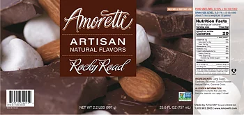 Rocky Road, Amoretti Artisan, 226 g