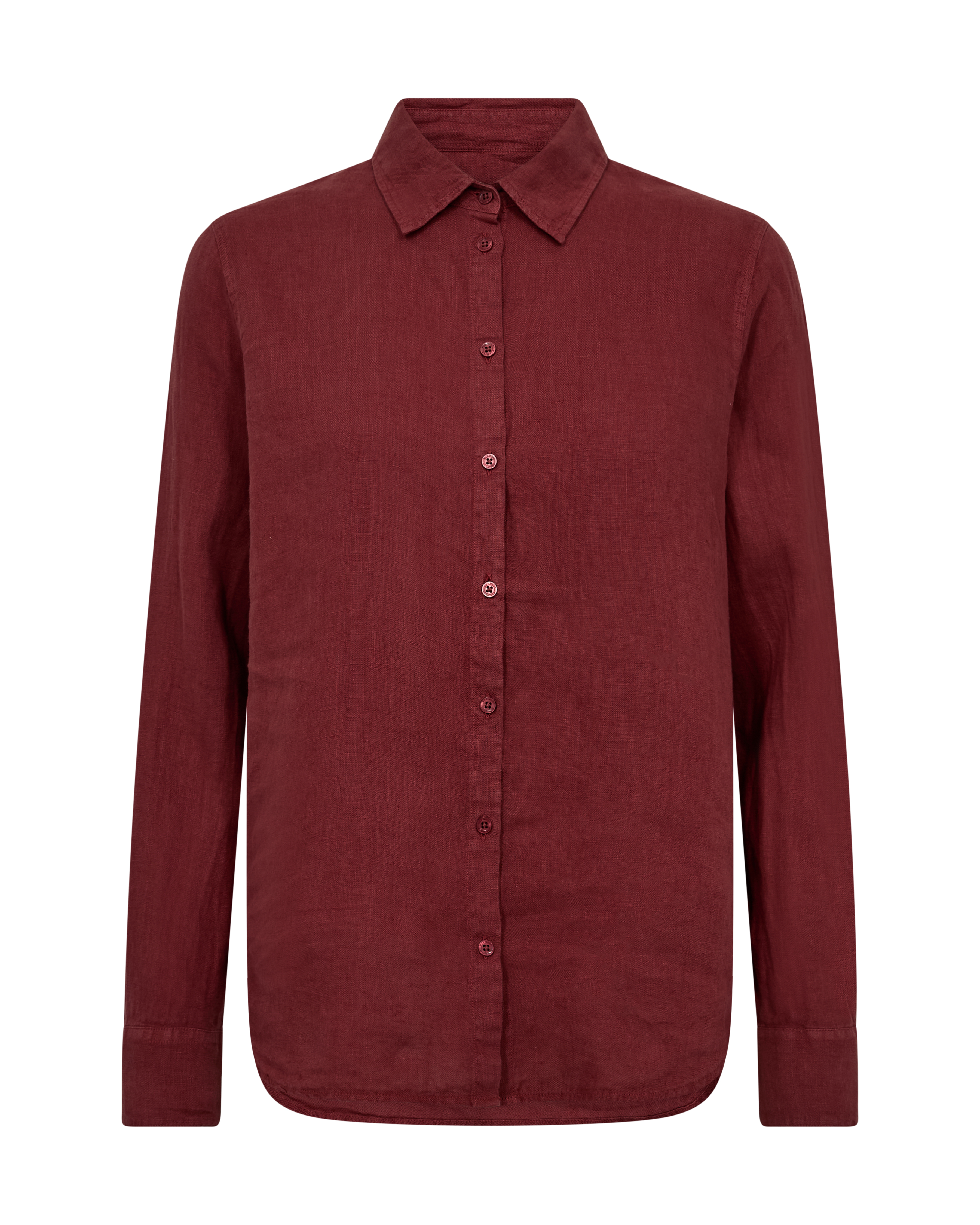 MMMartina Linen Shirt - Cowhide - Mos Mosh