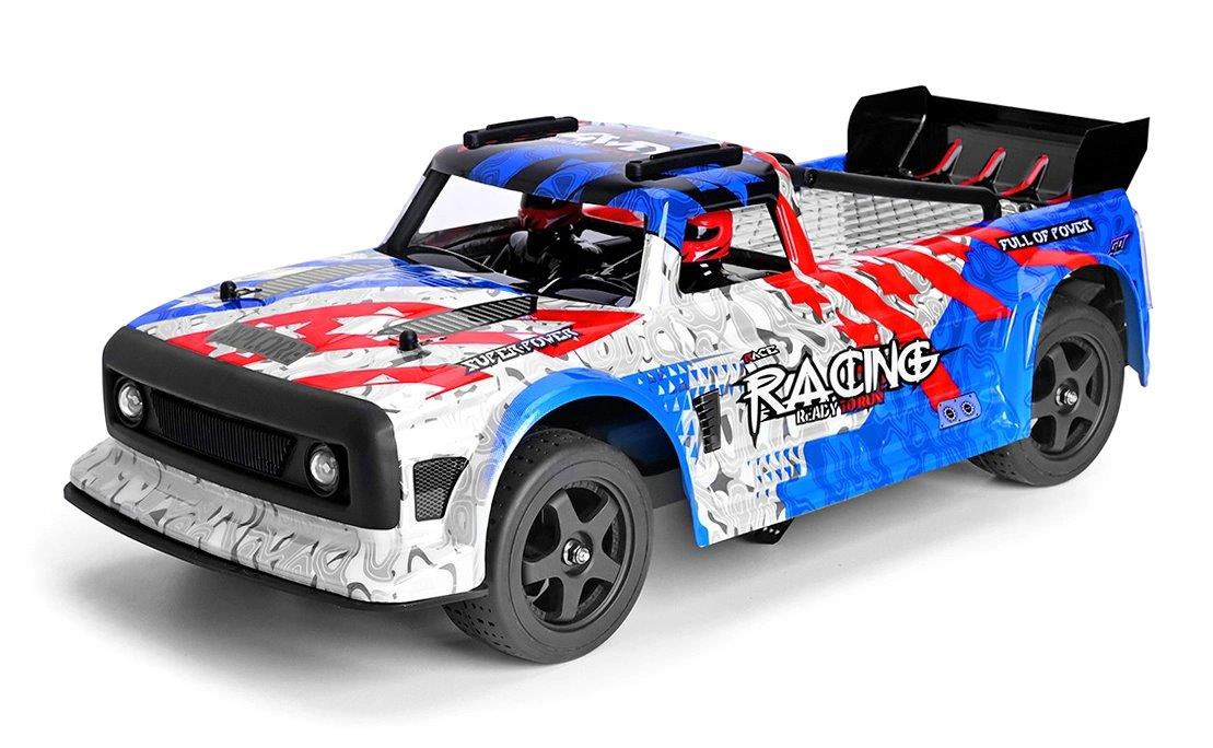 WL 124020 4WD Borstlös On-road 1/12 RTR Röd - 5