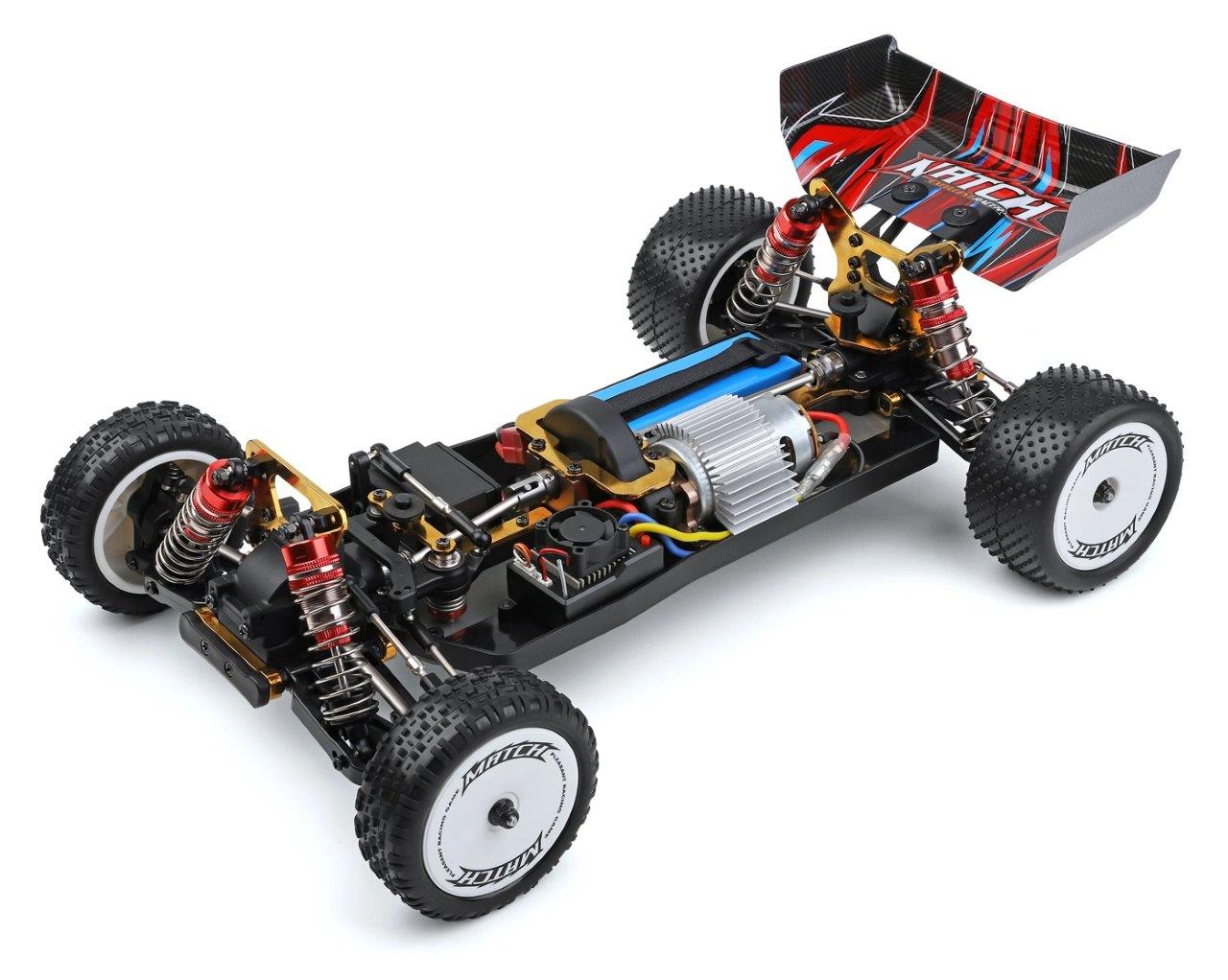 WL 104001 4WD Buggy 1/10 RTR med Li-Po - 11