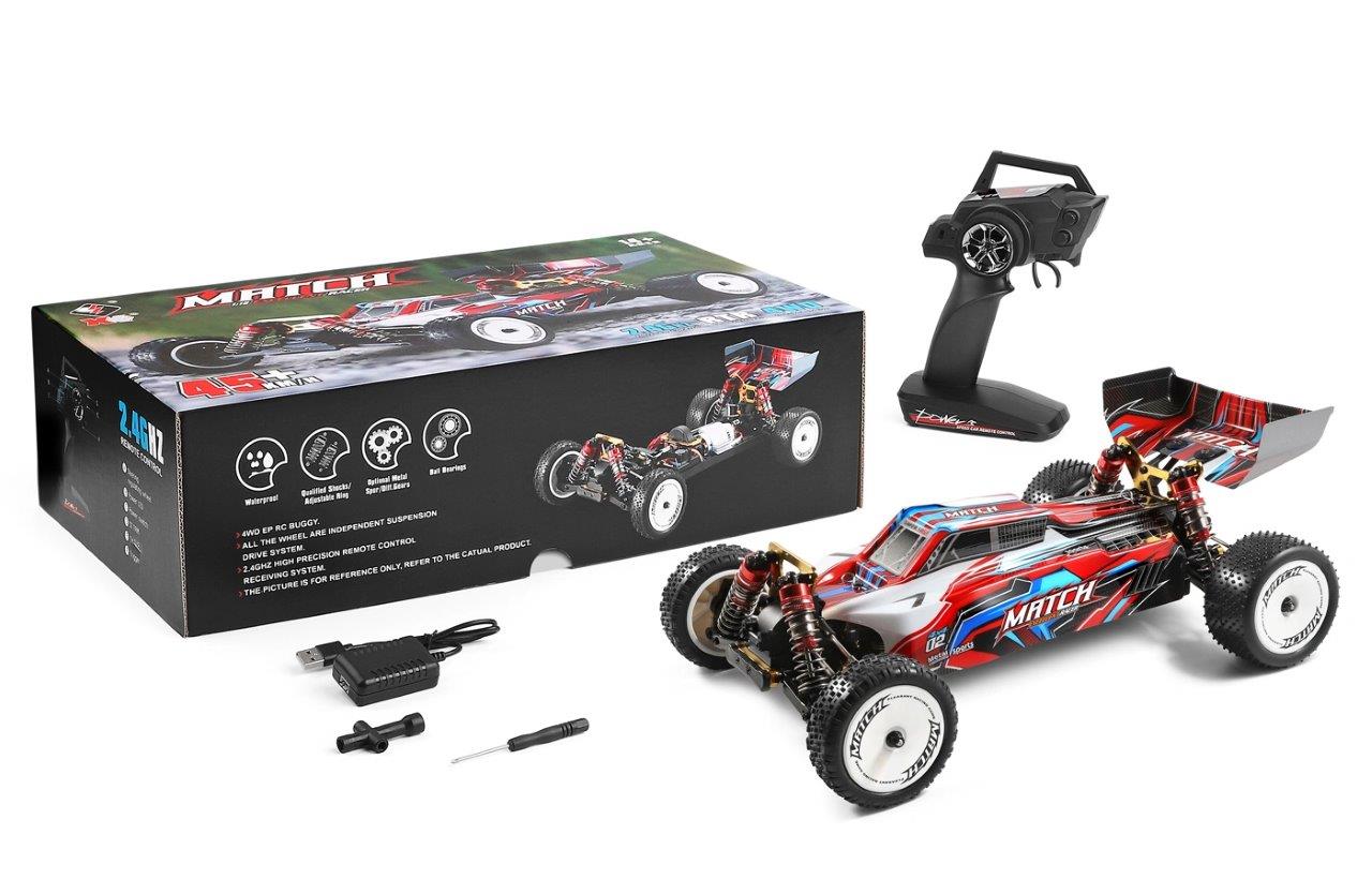 WL 104001 4WD Buggy 1/10 RTR med Li-Po - 12