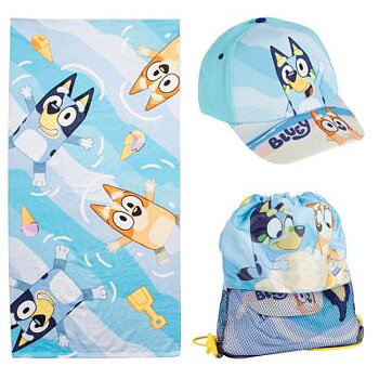 Bluey Handduk Keps Gympapåse Set