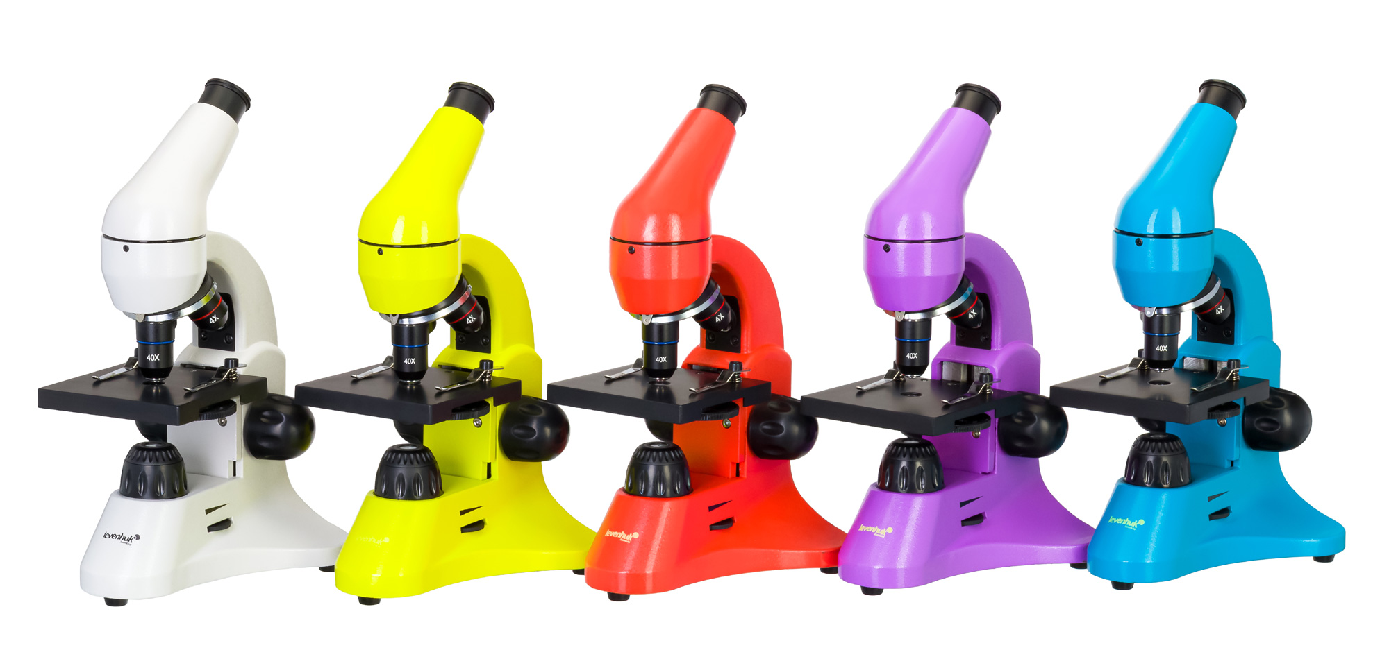Mikroskop Levenhuk Rainbow 50L PLUS, 64 - 1280 