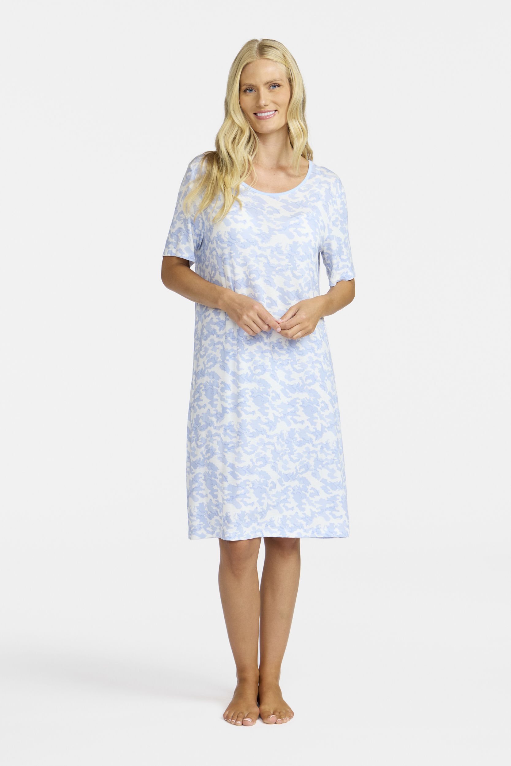 Damella 60371-282 Nightdress Blue