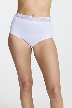 Damella 11345-001 2-pack Maxi Briefs White
