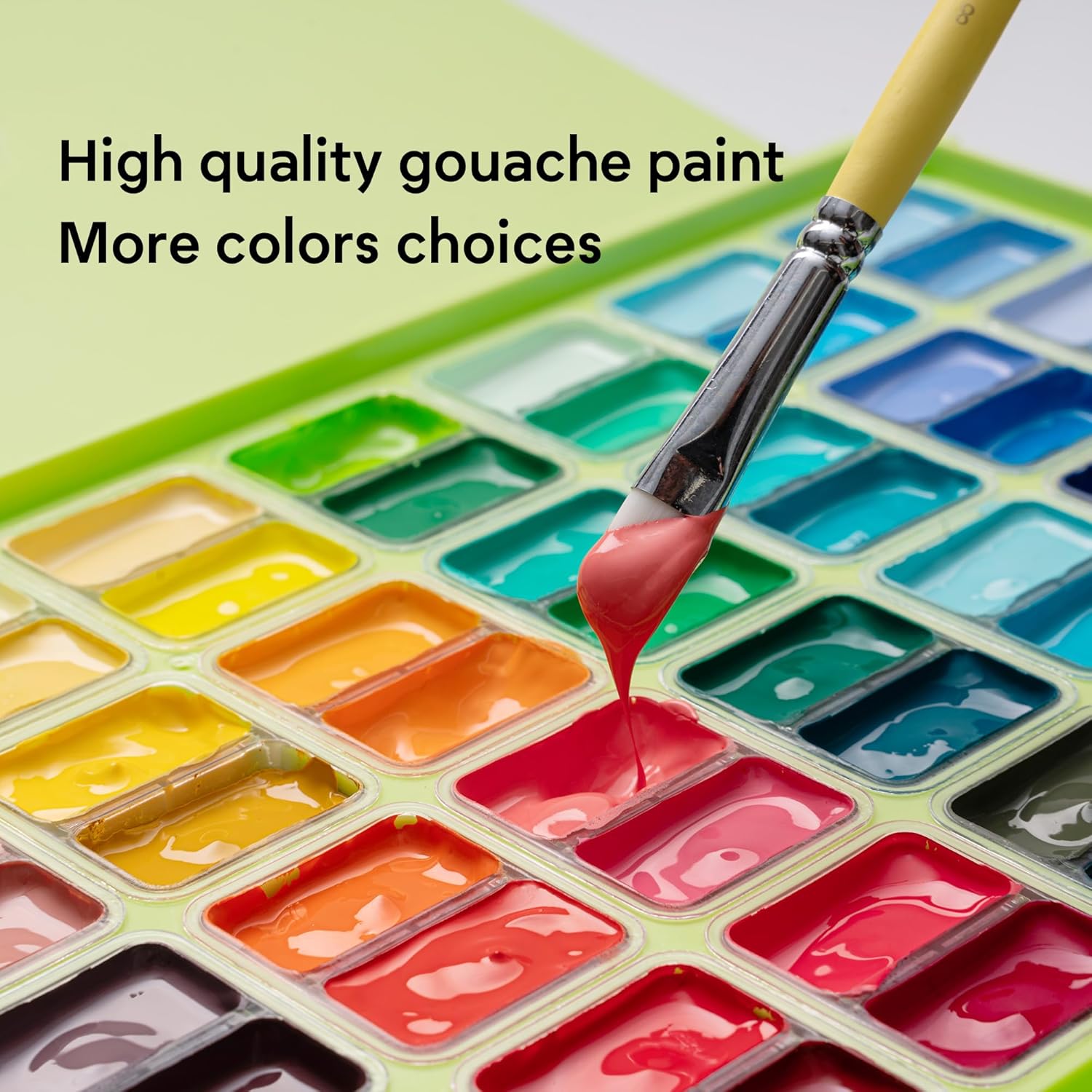 HIMI Twin Cup Jelly Gouache – 72 färger x 12 g - 3
