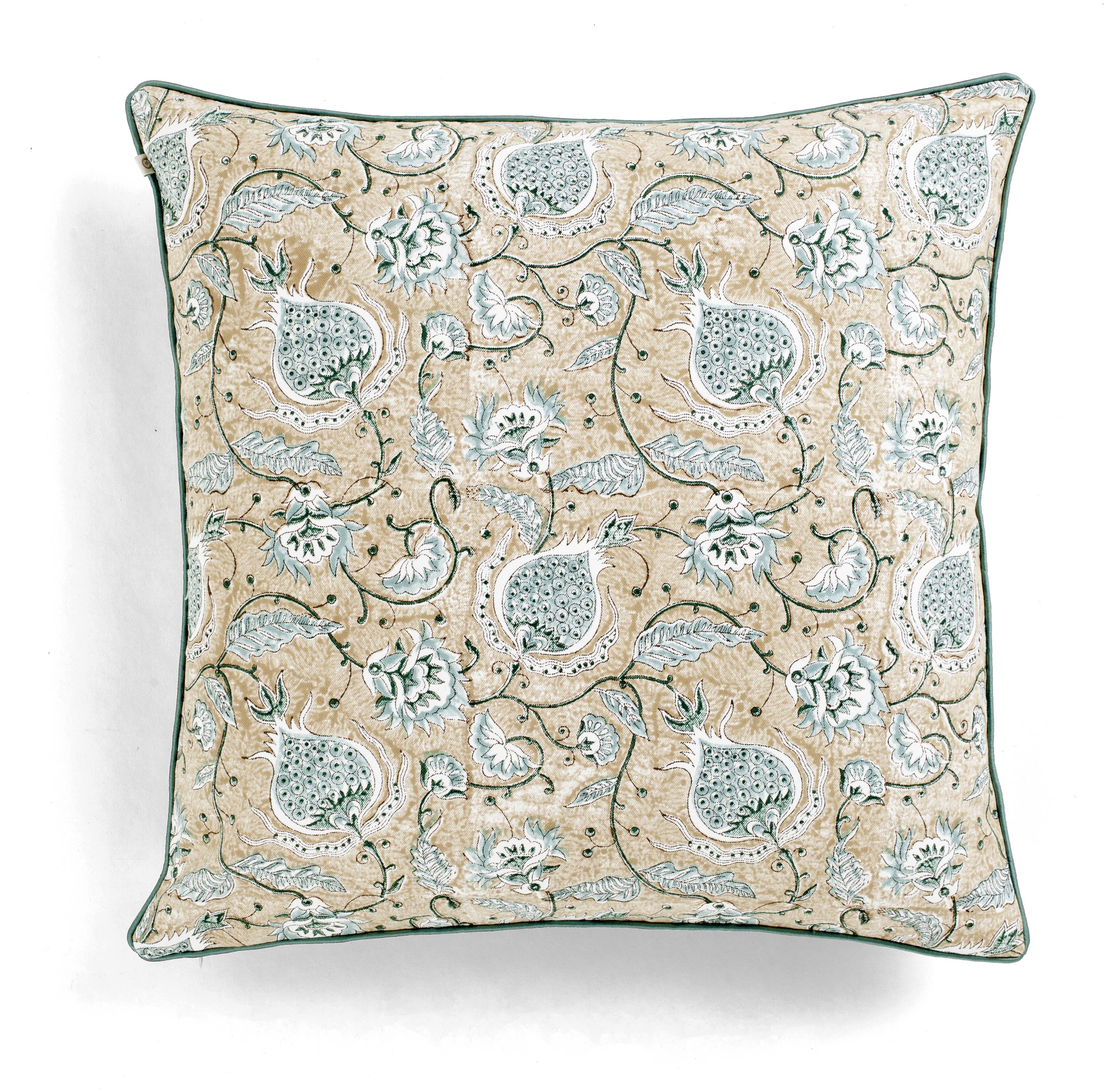 Kuddfodral - POMEGRANATE Beige 60x60cm- Chamois