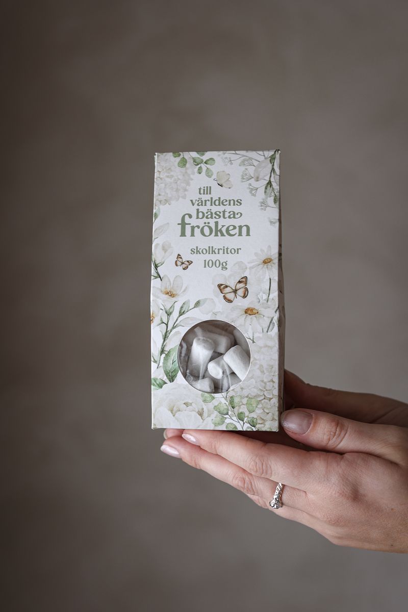 Skolkritor - Till världens bästa fröken - 3