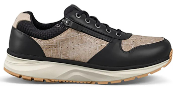 Joya Dynamo Zip Bronze/Black – avlastande promenadsko med dragkedja