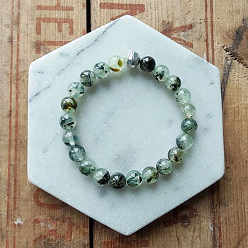 IAMLUND Salvia armband silver