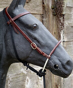 Professional's Choice® Ranch Junior. Horse Loping Hackamore (inkl. nylontyglar)