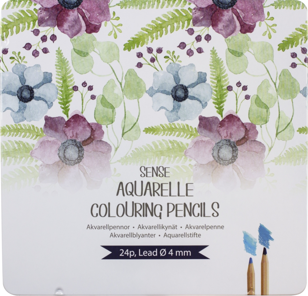 Akvarellpennor 24 st FSC® ETUI