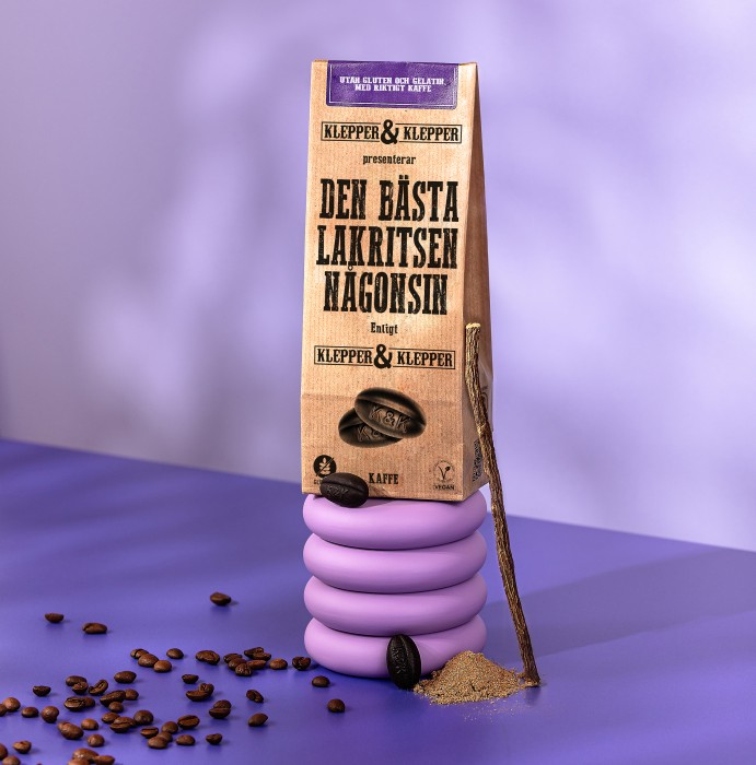 Klepper & Klepper Lakrits Kaffe, 200 g - 2