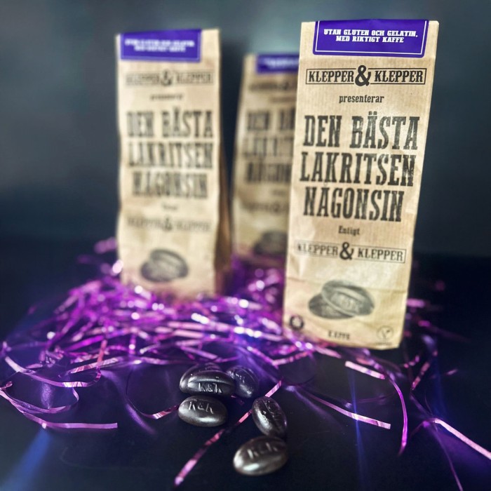 Klepper & Klepper Lakrits Kaffe, 200 g - 5