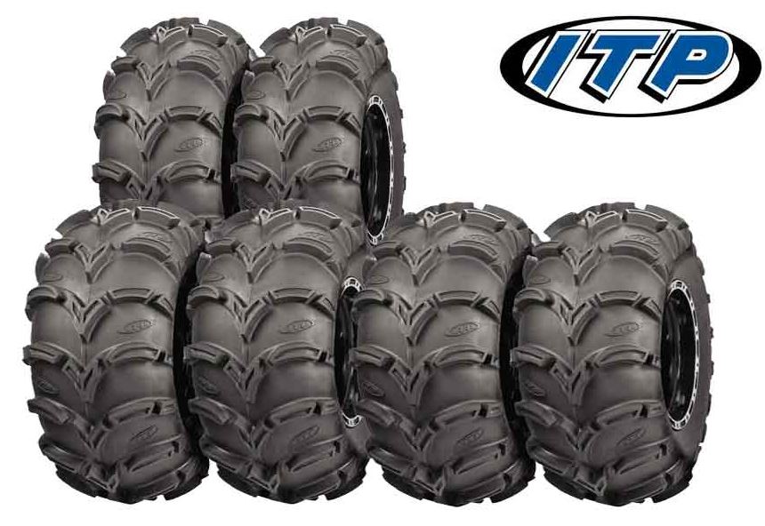 ITP Mud Lite XL 6x6 däckpaket 27x10-14 & 27x12-14 ATV