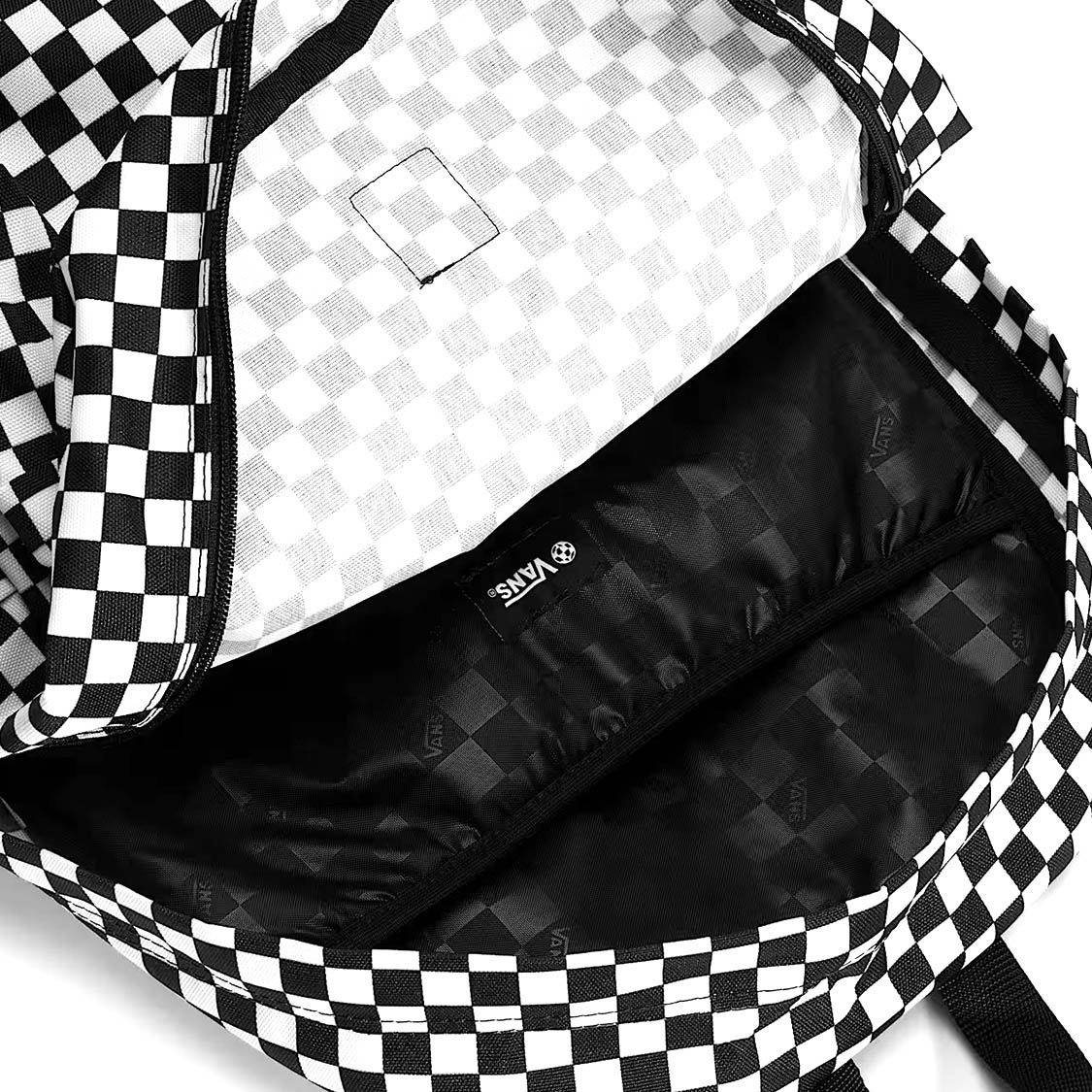 Vans - Old Skool Check Backpack White/Black - 6