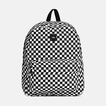Vans - Old Skool Check Backpack White/Black