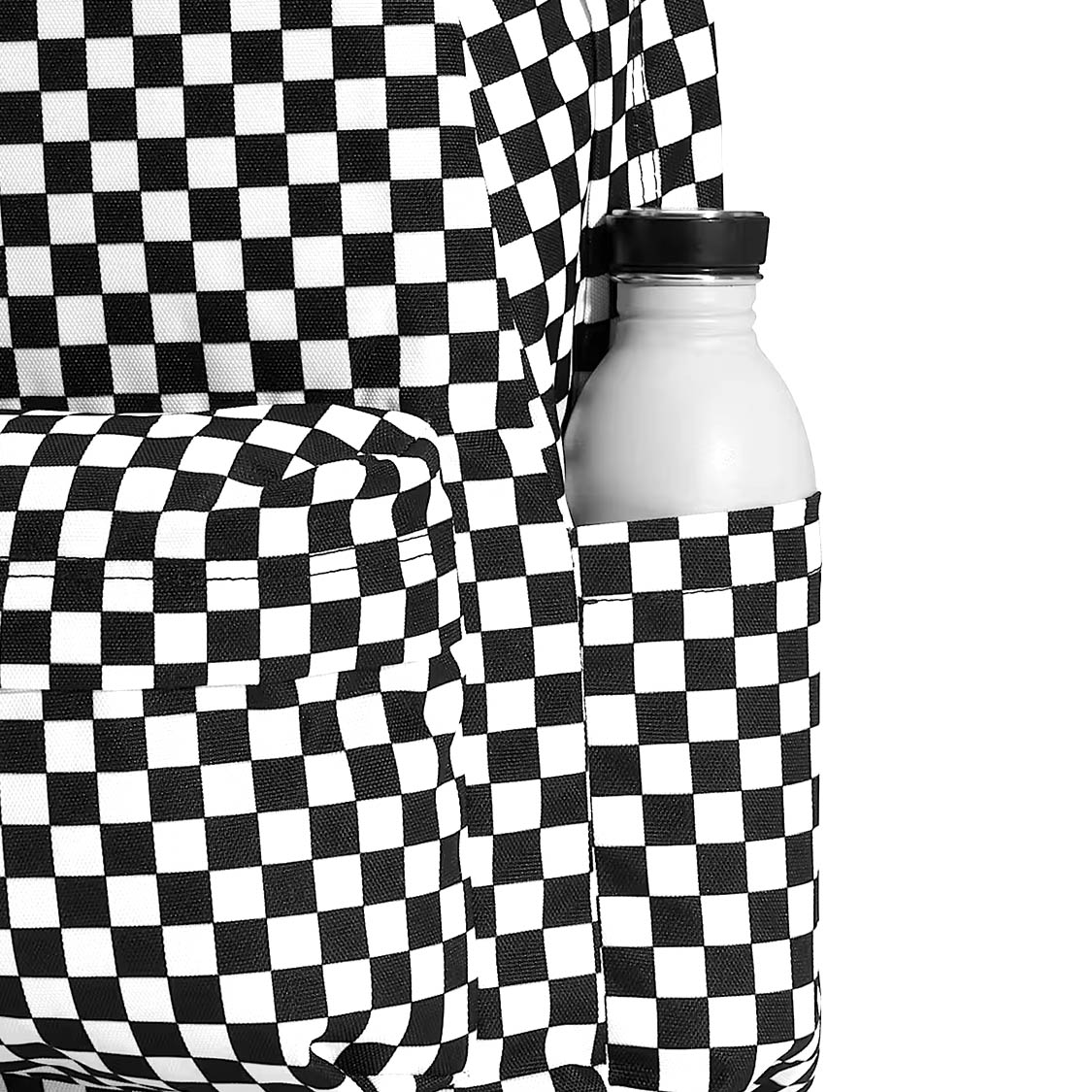 Vans - Old Skool Check Backpack White/Black - 4