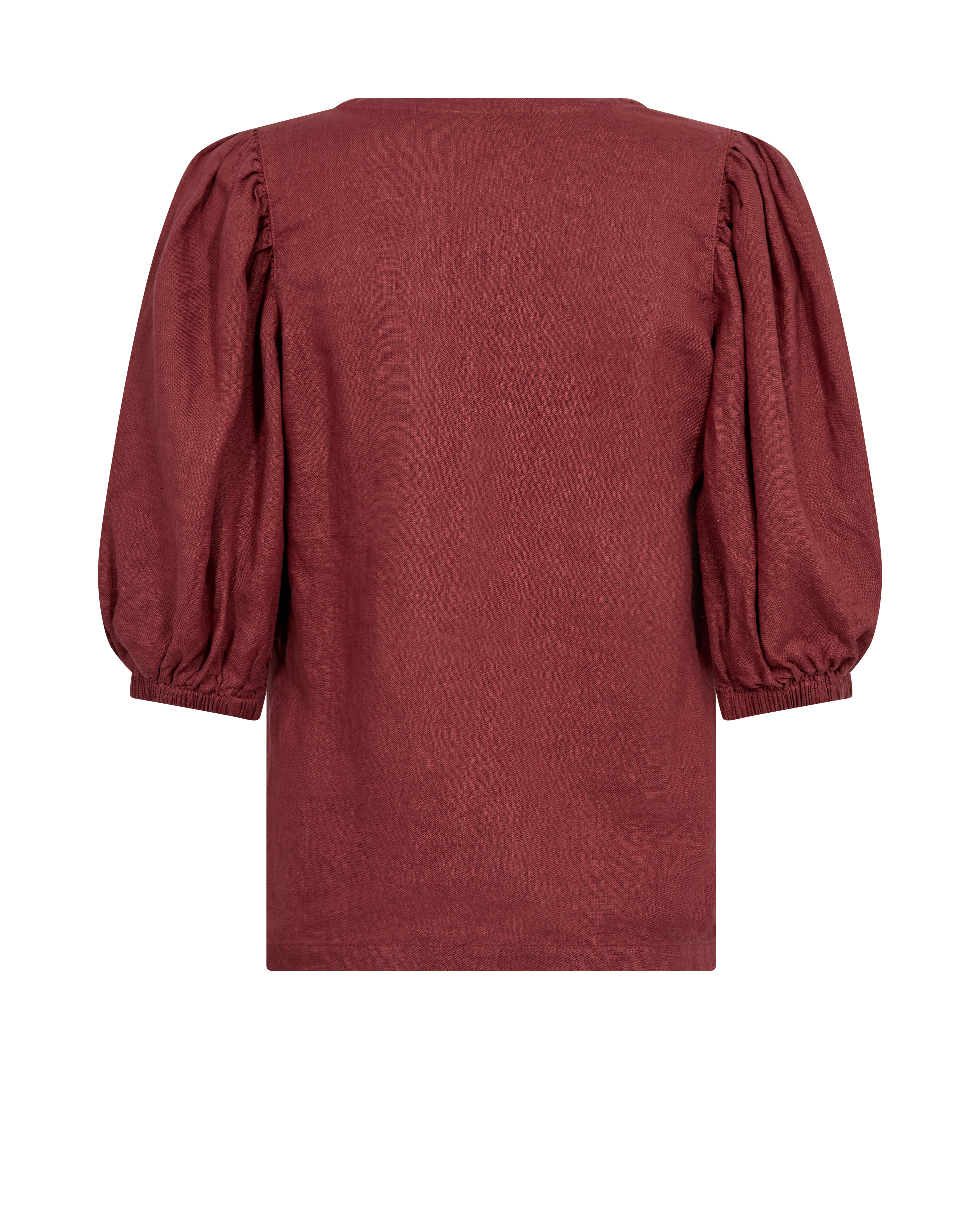 MMTaissa Linen Blouse - Cowhide - Mos Mosh