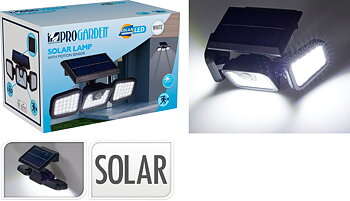 Lampa solpaneler