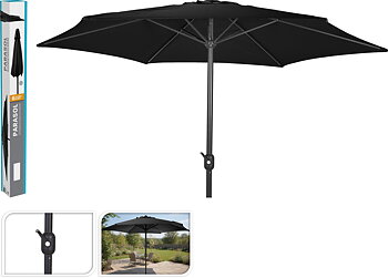 Parasol 3m svart