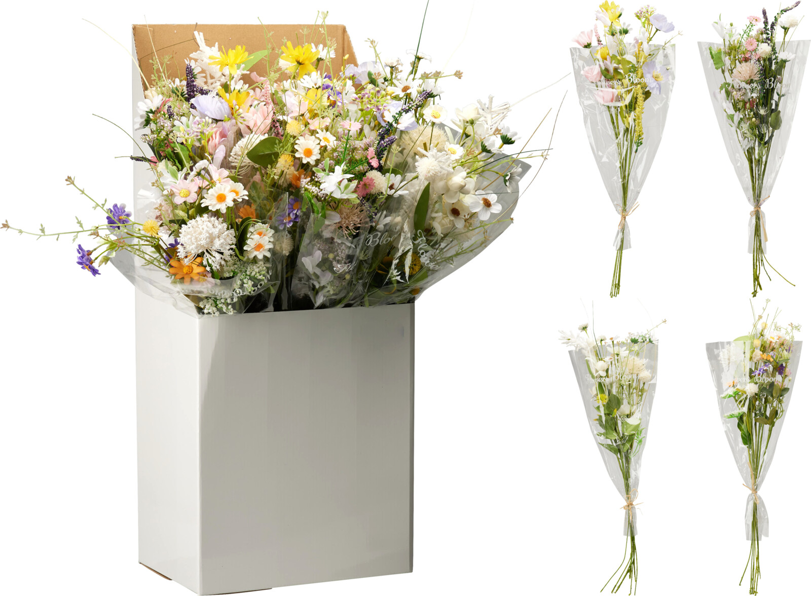Konstblombukett