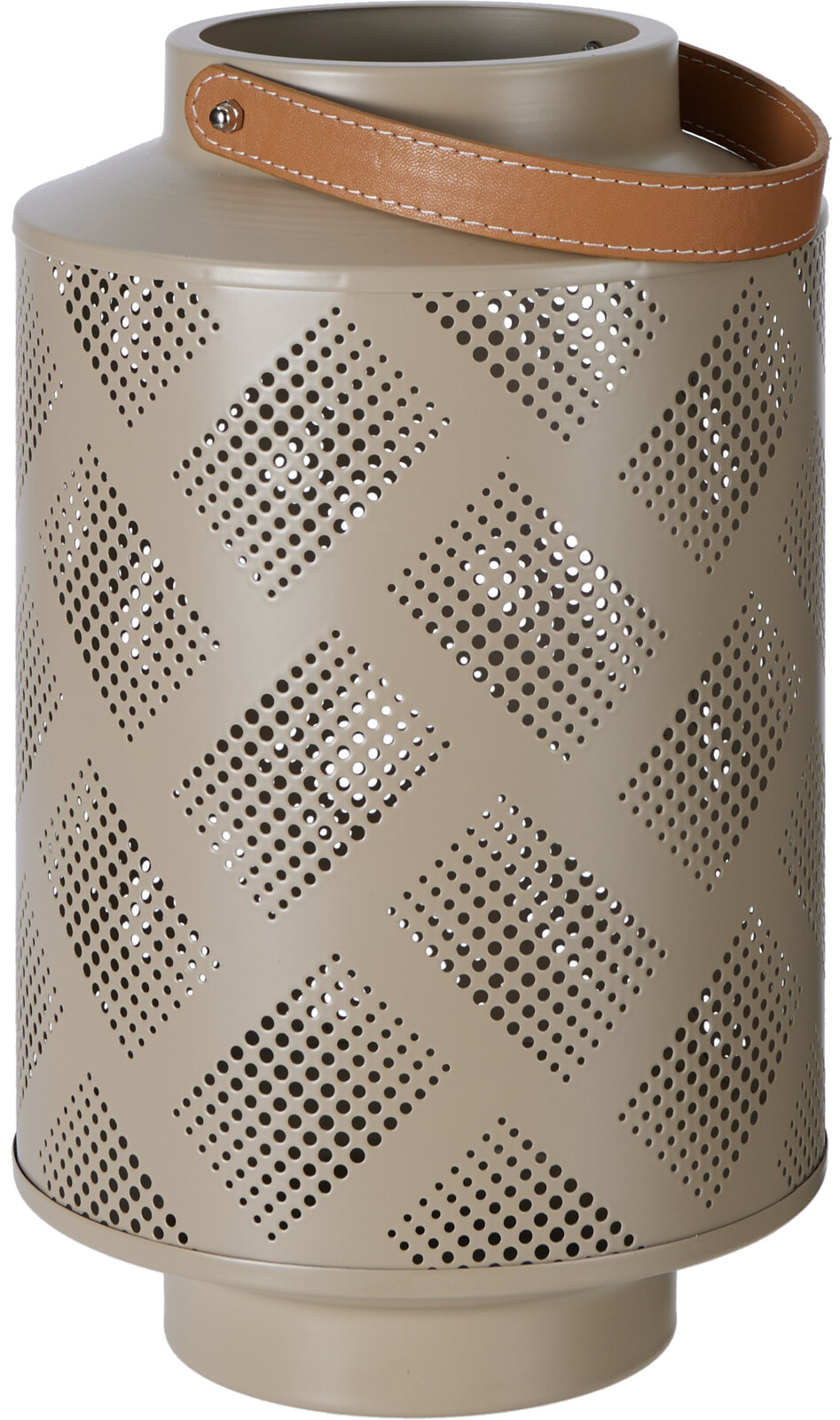 Lykta 31cm taupe