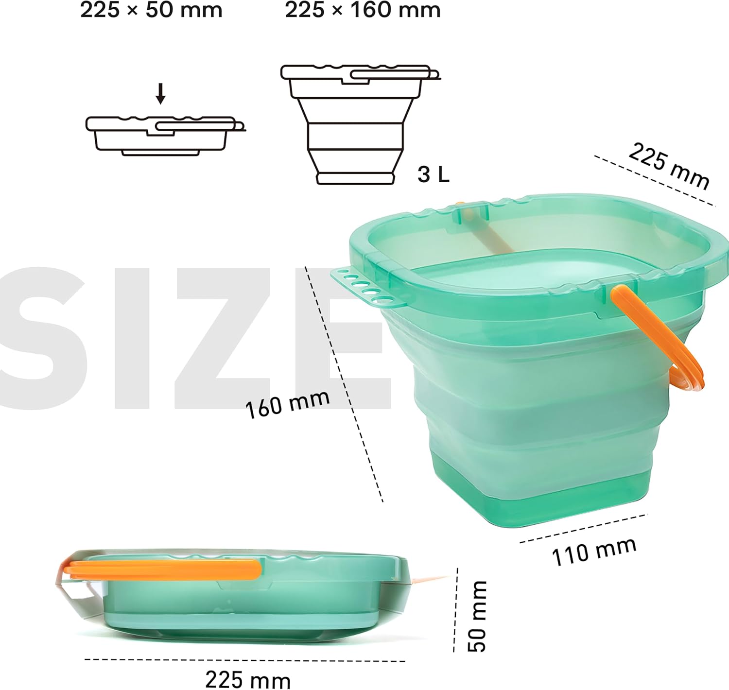 HIMI Foldable Bucket - 6