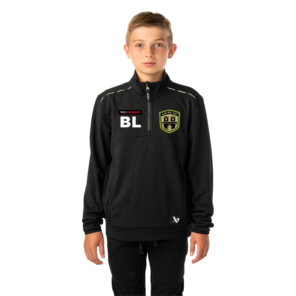 Bauer S26 BAUER TEAM FLEECE 1/2 ZIP Yth (LN-70)