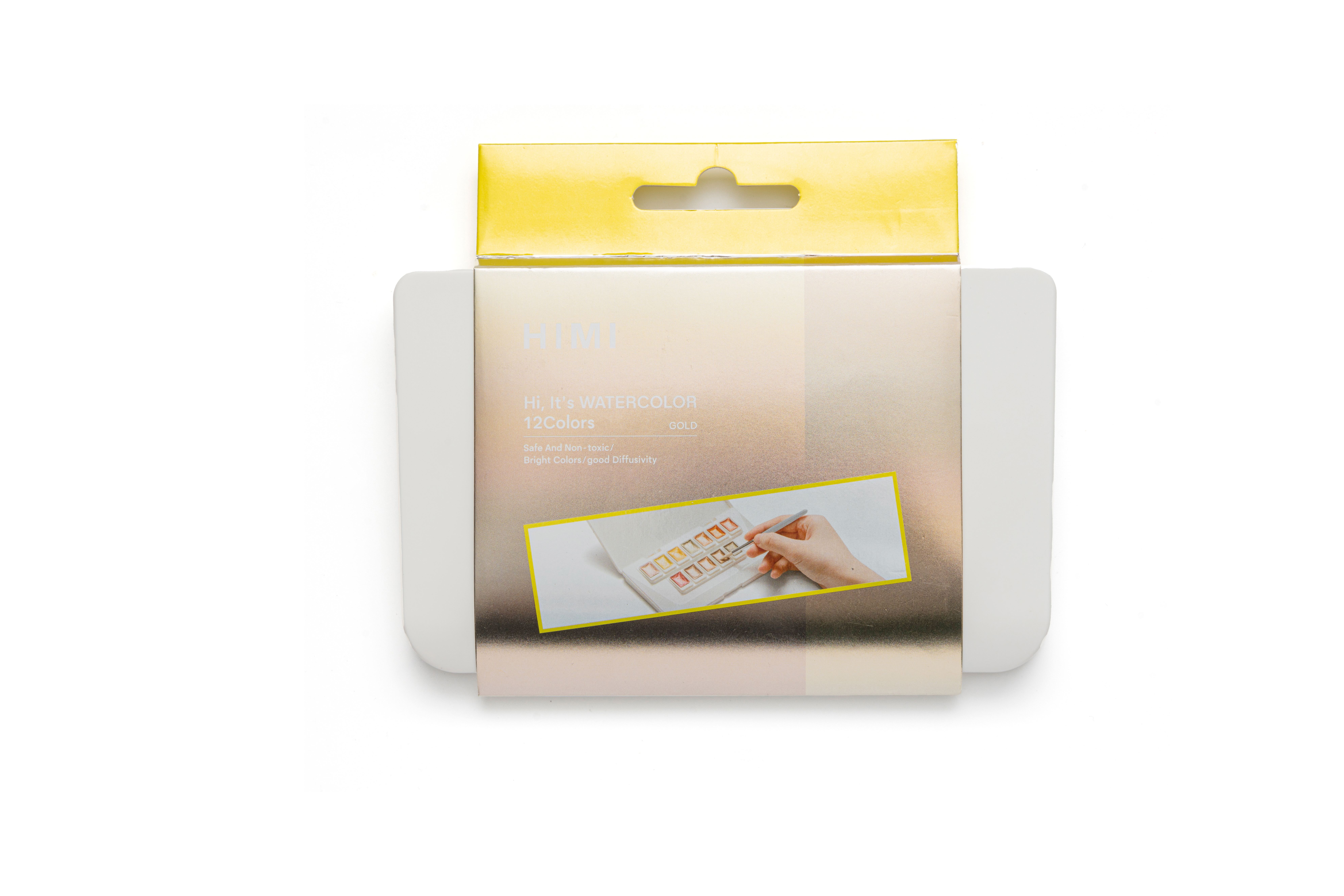 HIMI Metallic Watercolor Set 12 färger - 7