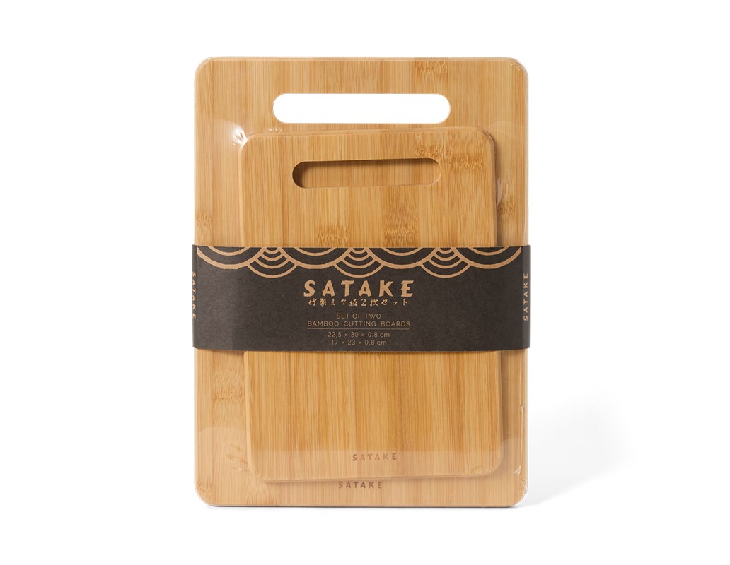 SATAKE Skärbräda Bambu 2p - 3