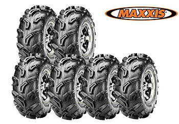 Maxxis Zilla 6x6 däckpaket – 2x 28x9-14 & 4x 28x11-14 för maximal framkomlighet