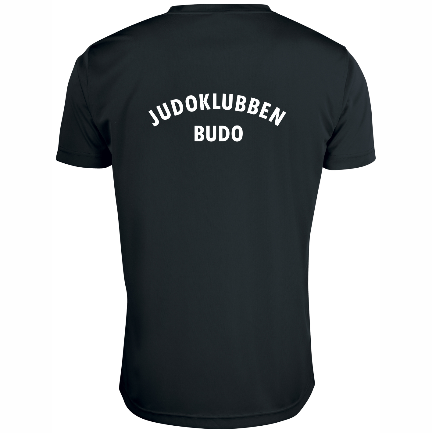 T-shirt Clique Basic Active, svart, Judoklubben Budo - 2