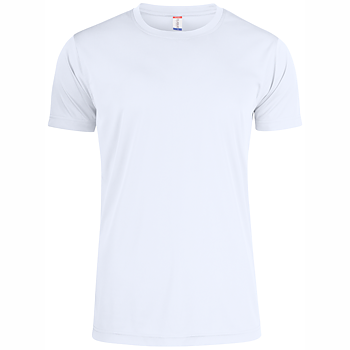 T-shirt Clique Basic Active, vit, Judoklubben Budo