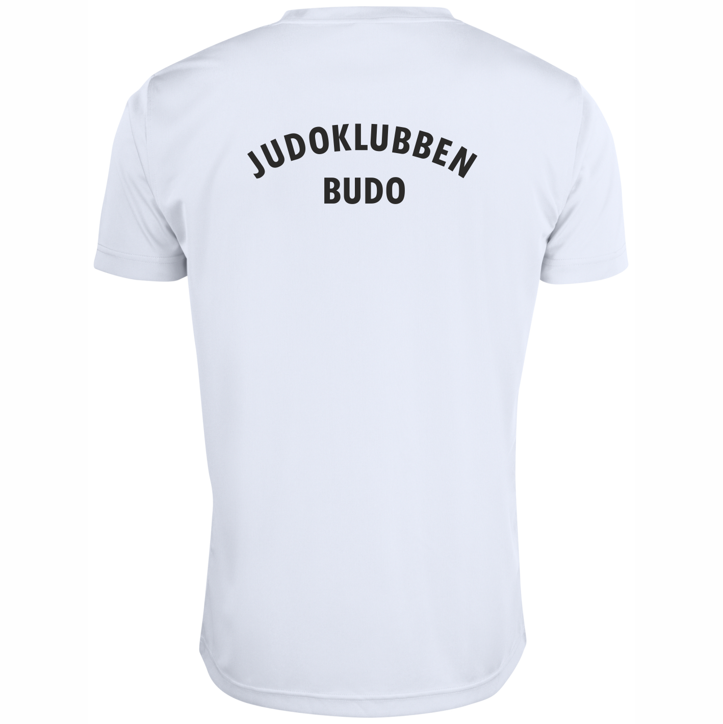 T-shirt Clique Basic Active, vit, Judoklubben Budo - 2