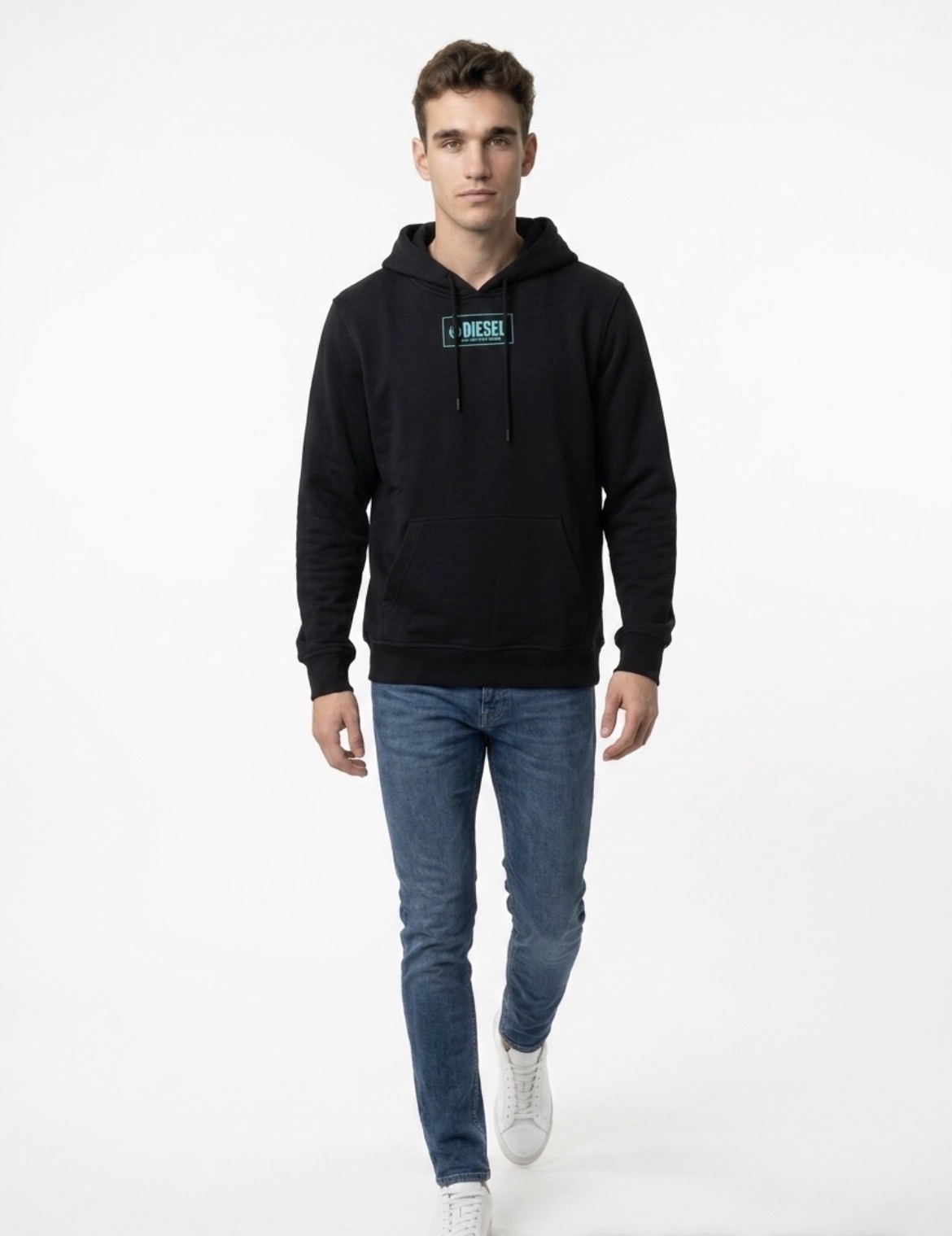 59°North Wheels Hoodie "D-002" svart - 2